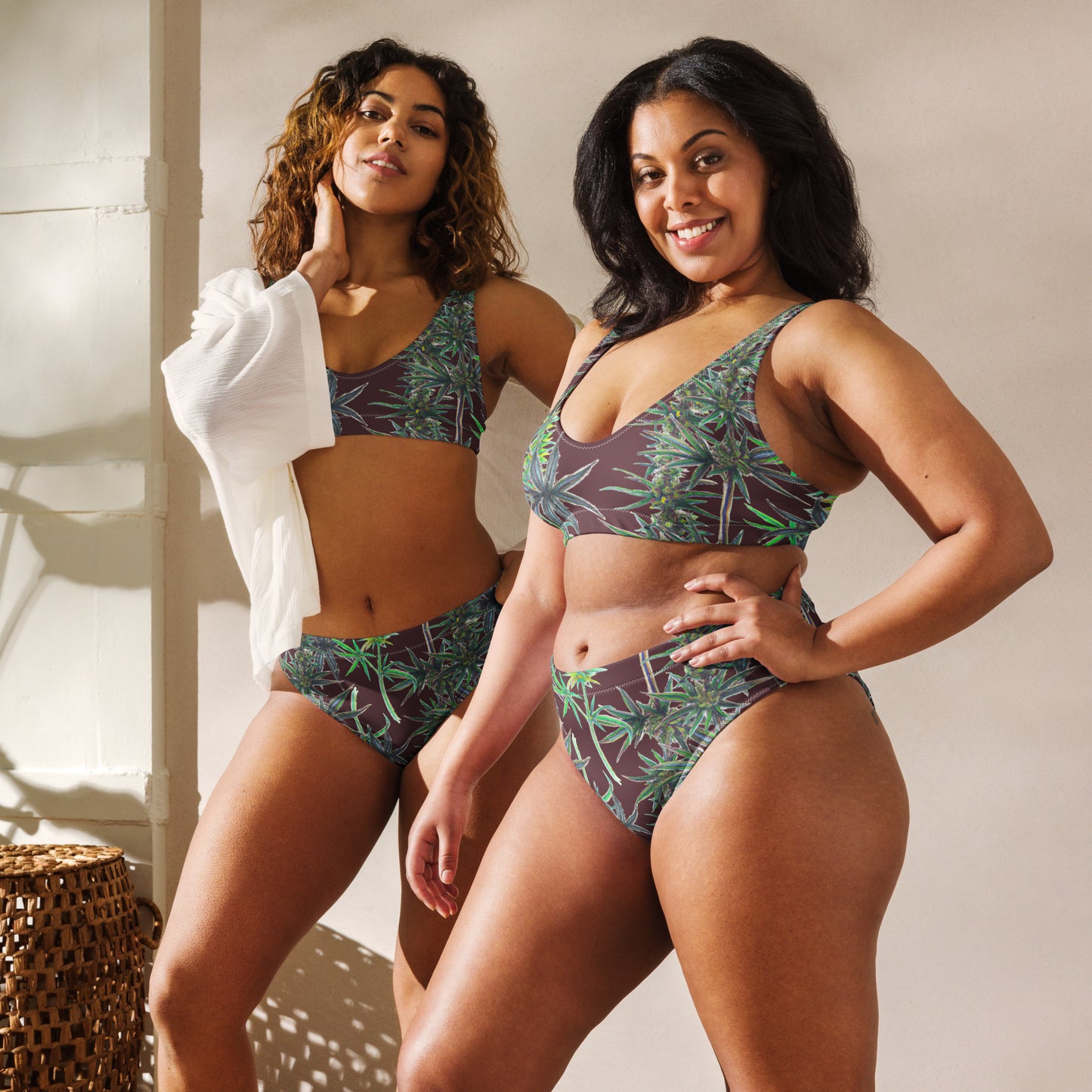 High Waisted Bikini Swim Set for her - Surprise your favorite swimmer with this unique gift idea.