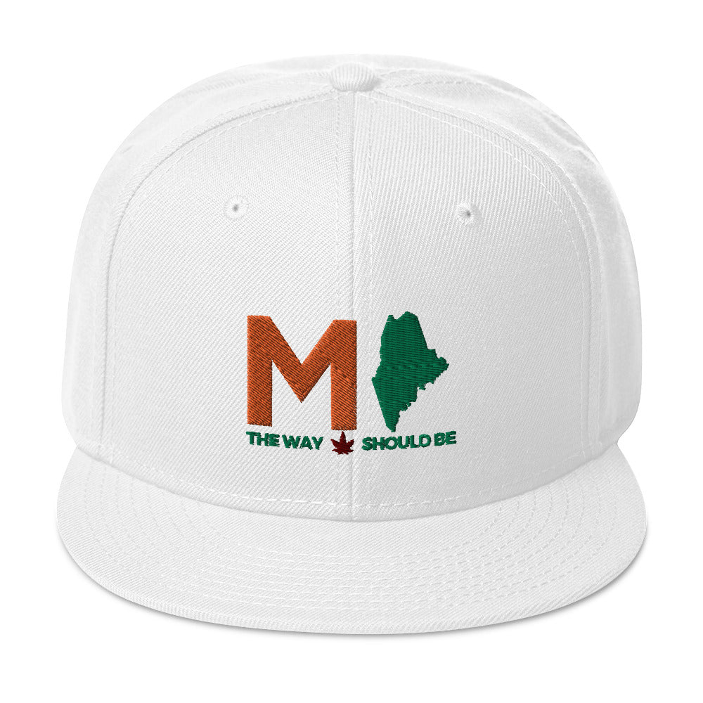 Coastal Maine Inspired Unisex Snapback Hat