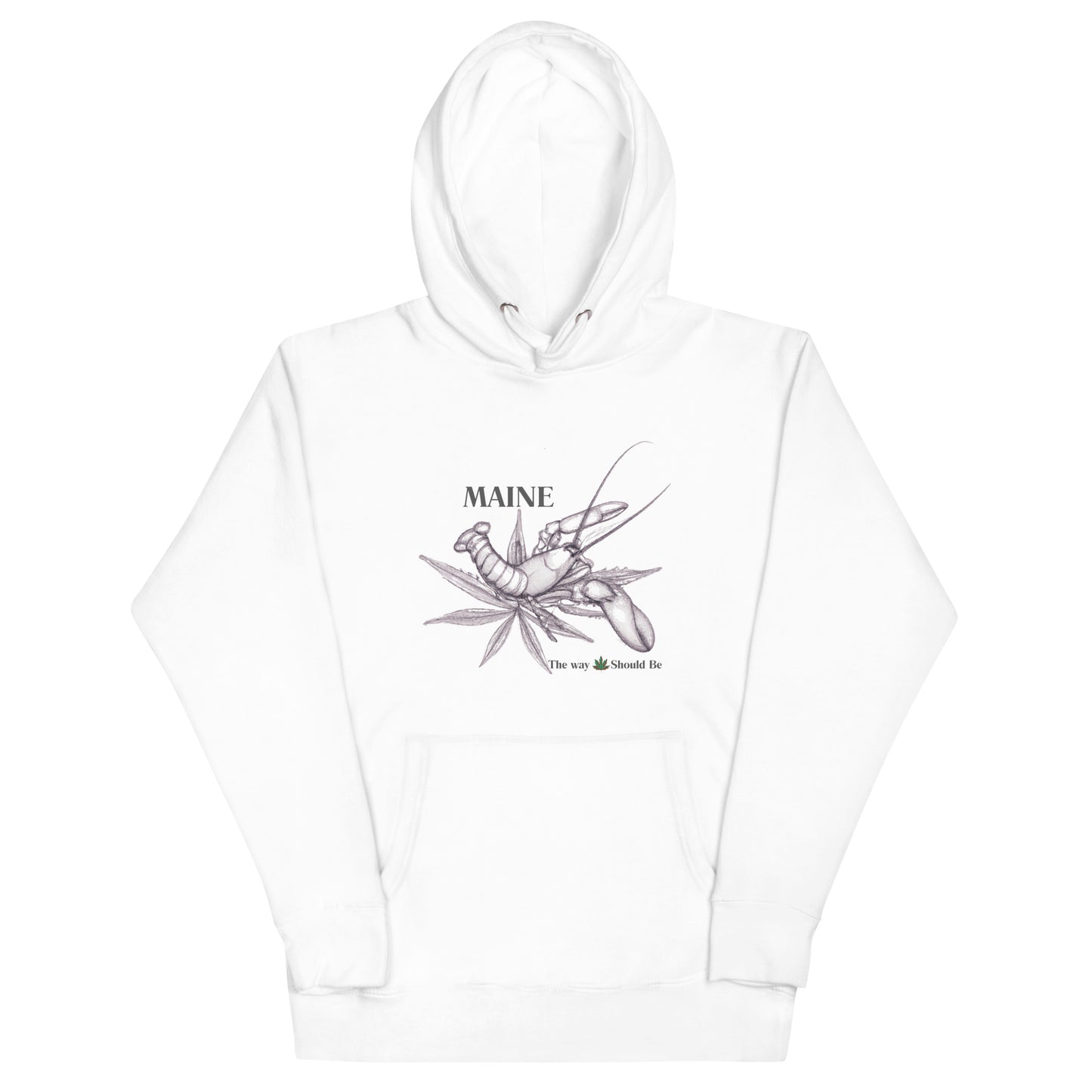 Coastal Maine Inspired Unisex Hoodie