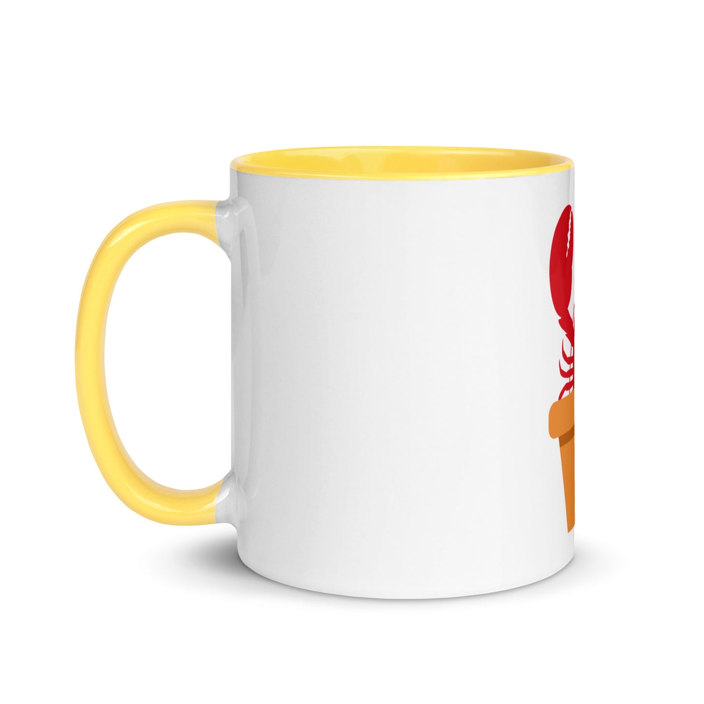 Coastal Maine Inspired Mug with Color Inside