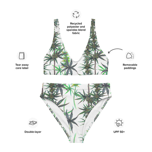 High Waisted Bikini Swim Set for her