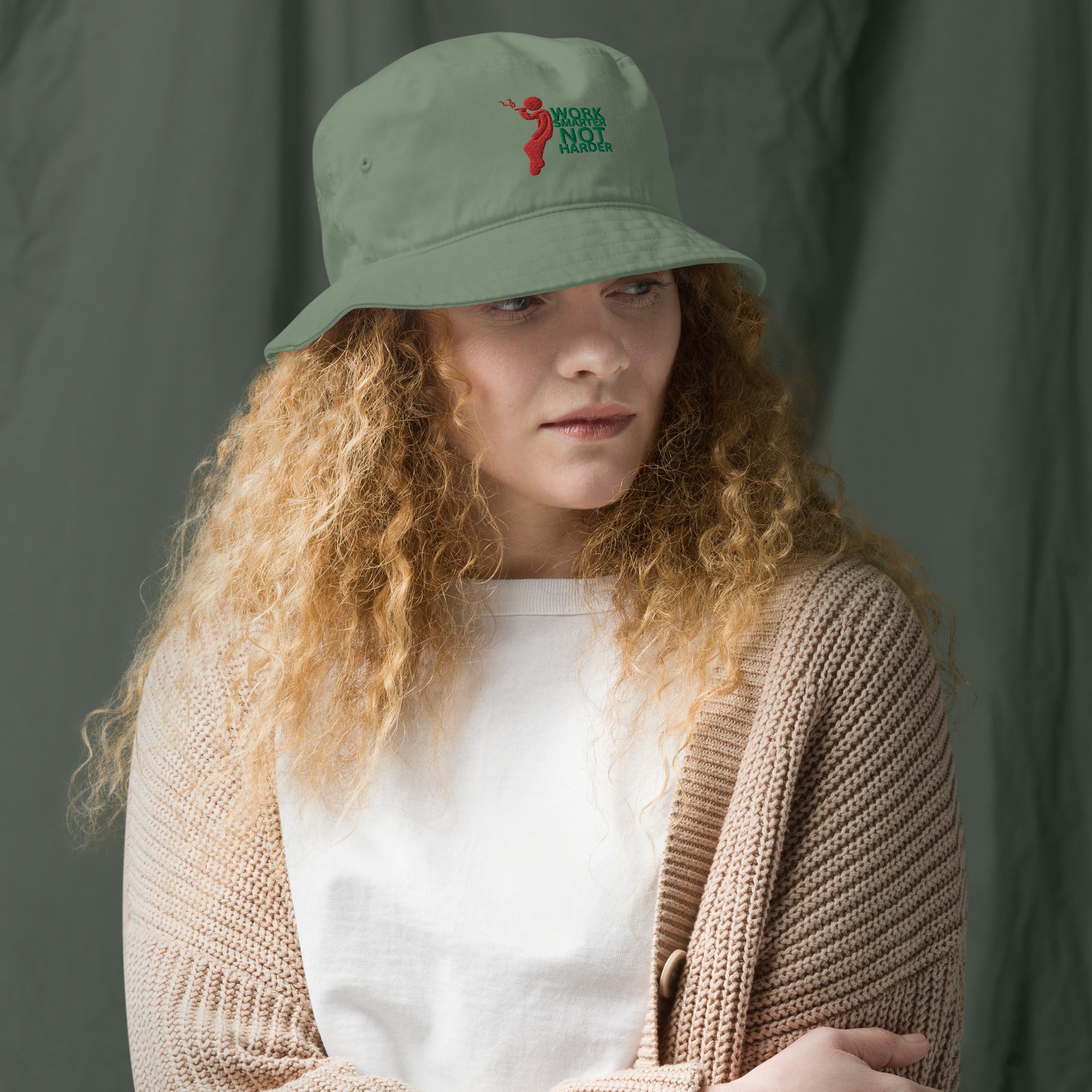 Organic bucket hat