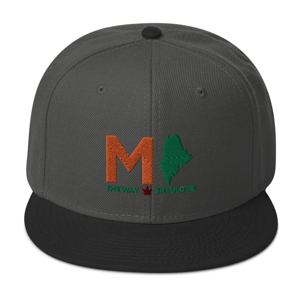Coastal Maine Inspired SnapBack Hat