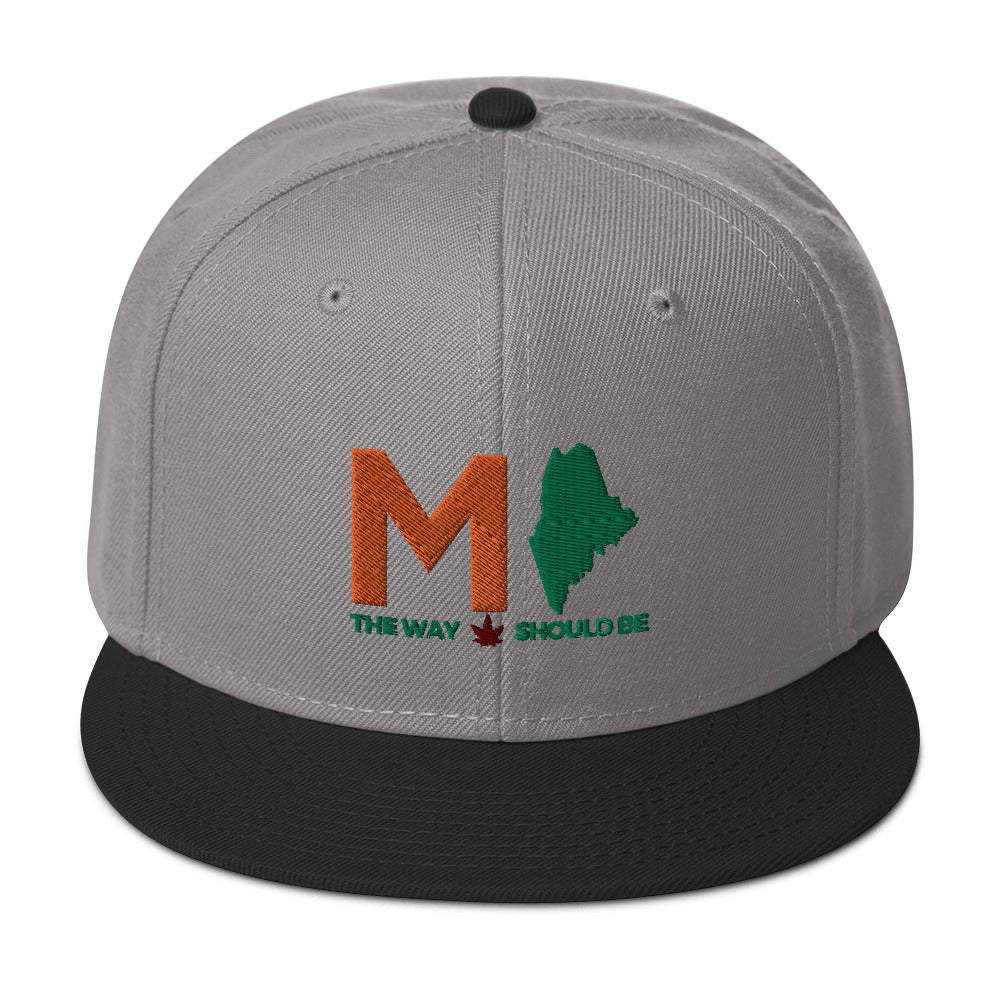 Coastal Maine Inspired Unisex Snapback Hat