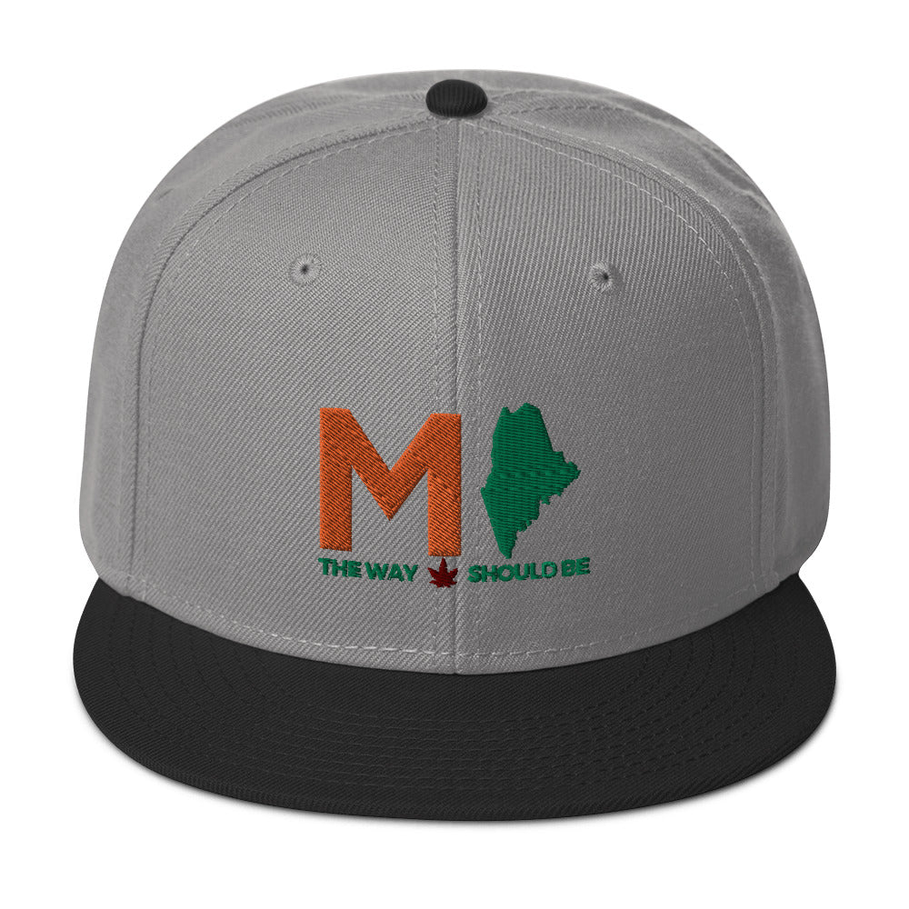 Coastal Maine Inspired SnapBack Hat
