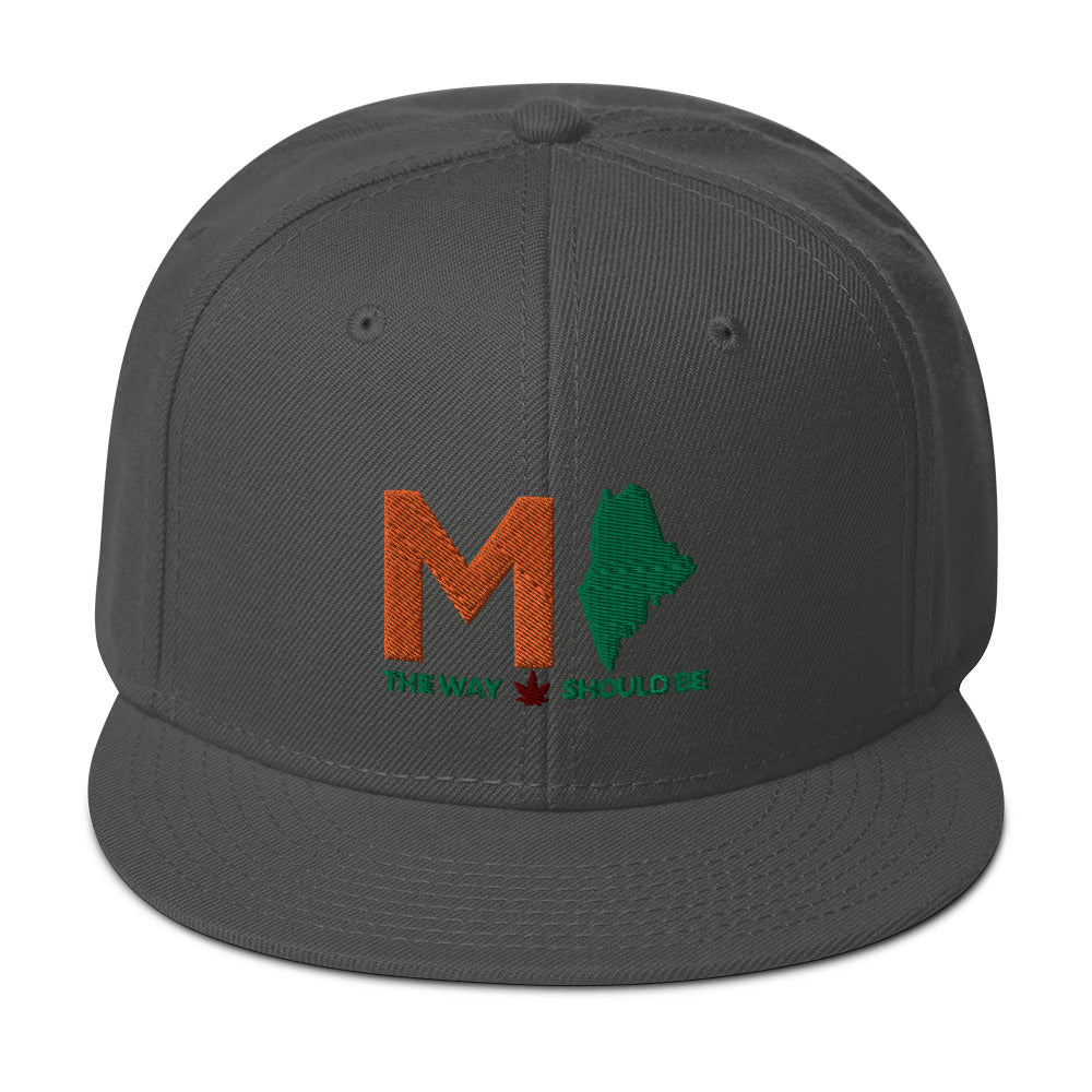 Coastal Maine Inspired SnapBack Hat