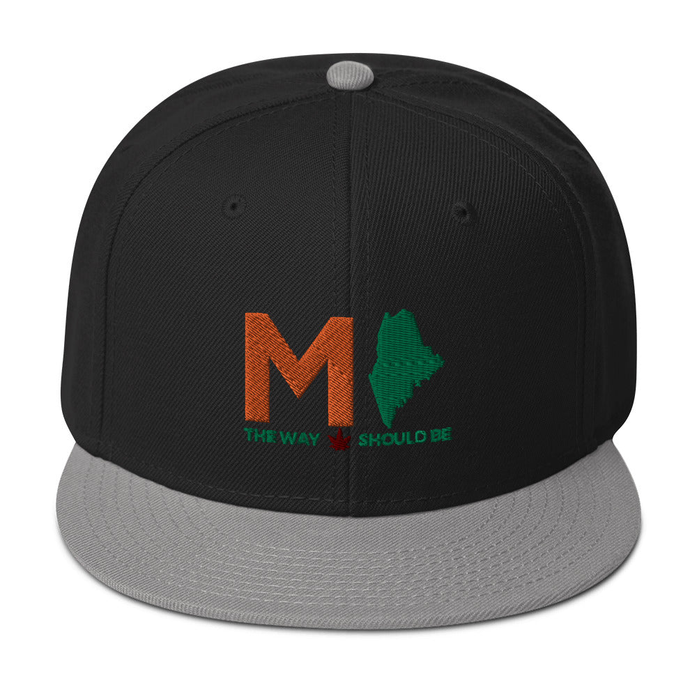 Coastal Maine Inspired Unisex Snapback Hat