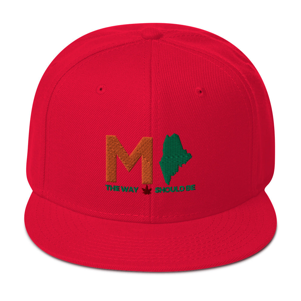 Coastal Maine Inspired Unisex Snapback Hat