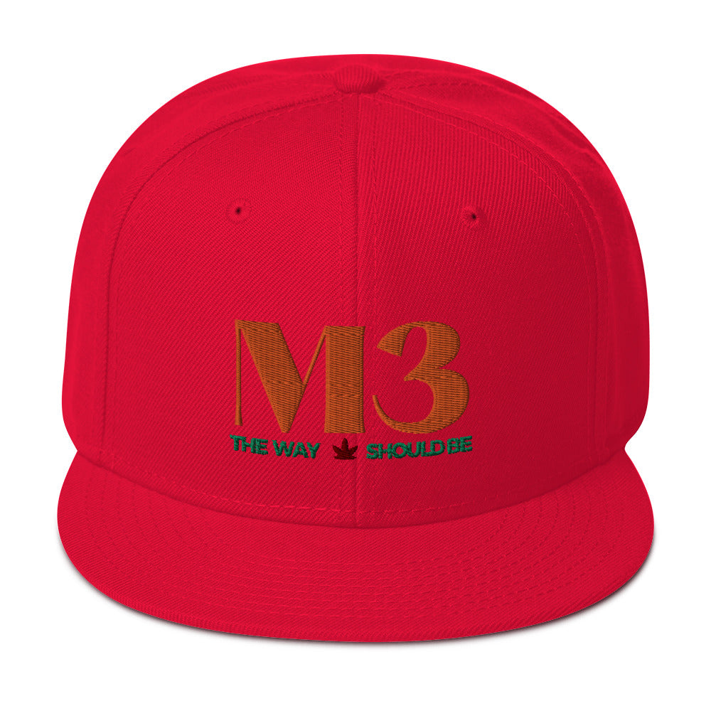Coastal Maine Inspired Snapback Hat