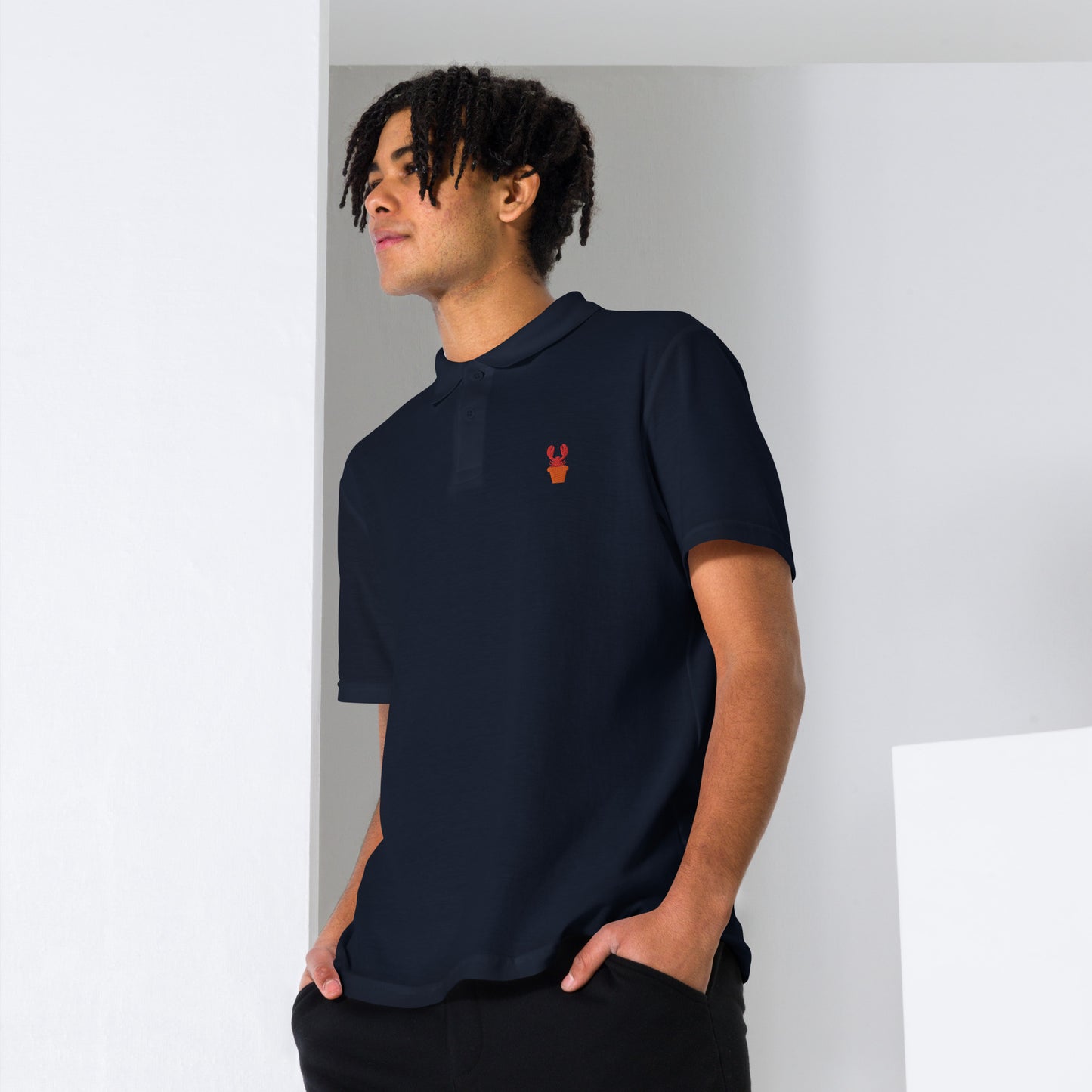 LobsterPot Unisex pique polo shirt