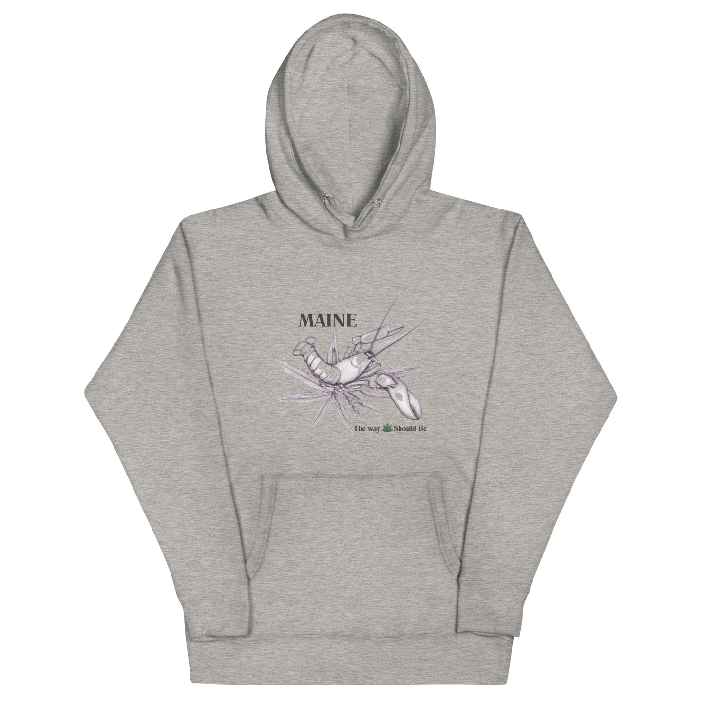 Coastal Maine  Inspired Unisex Hoodie