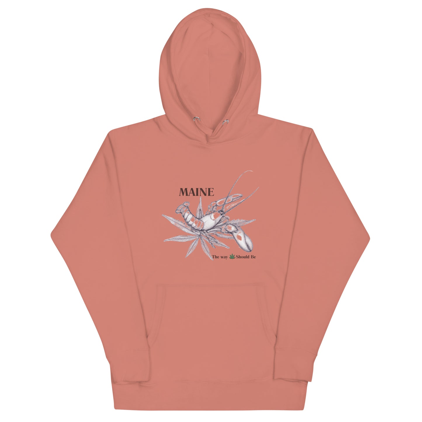 Coastal Maine  Inspired Unisex Hoodie
