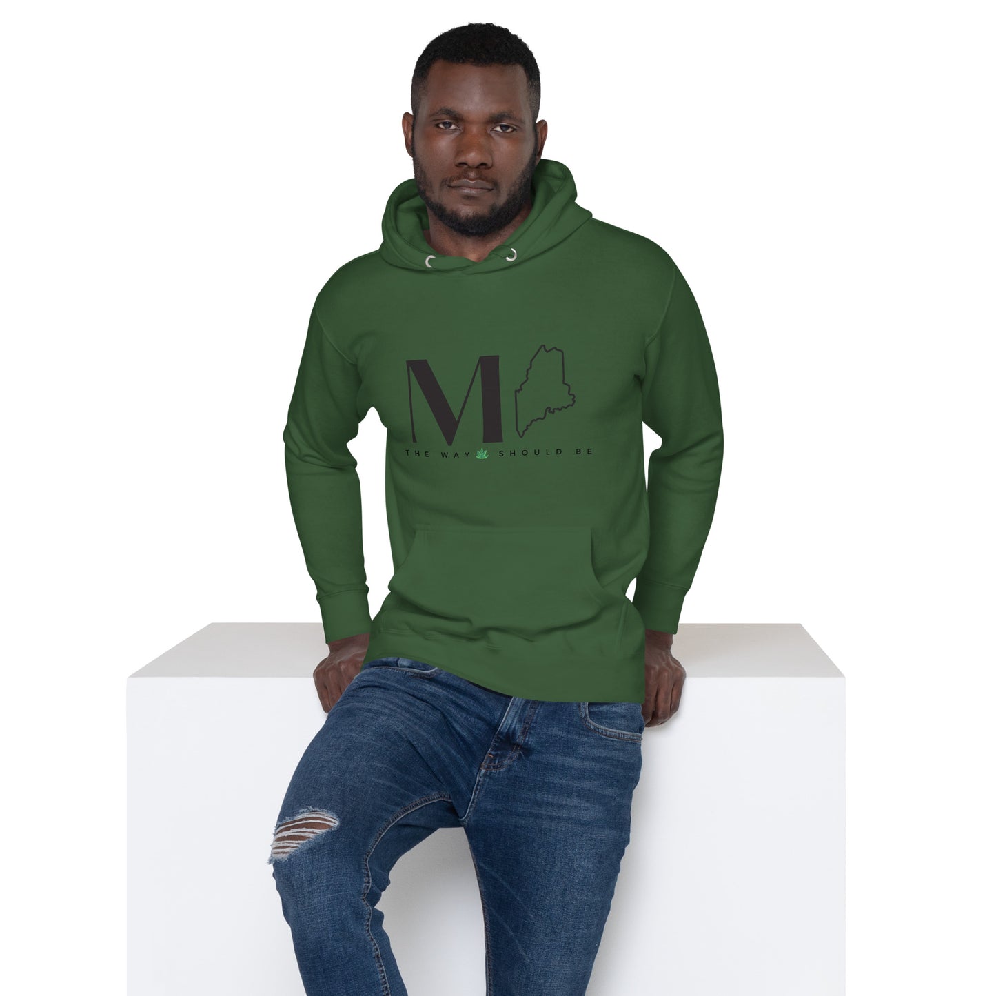 Coastal Maine Inspired Unisex Hoodie