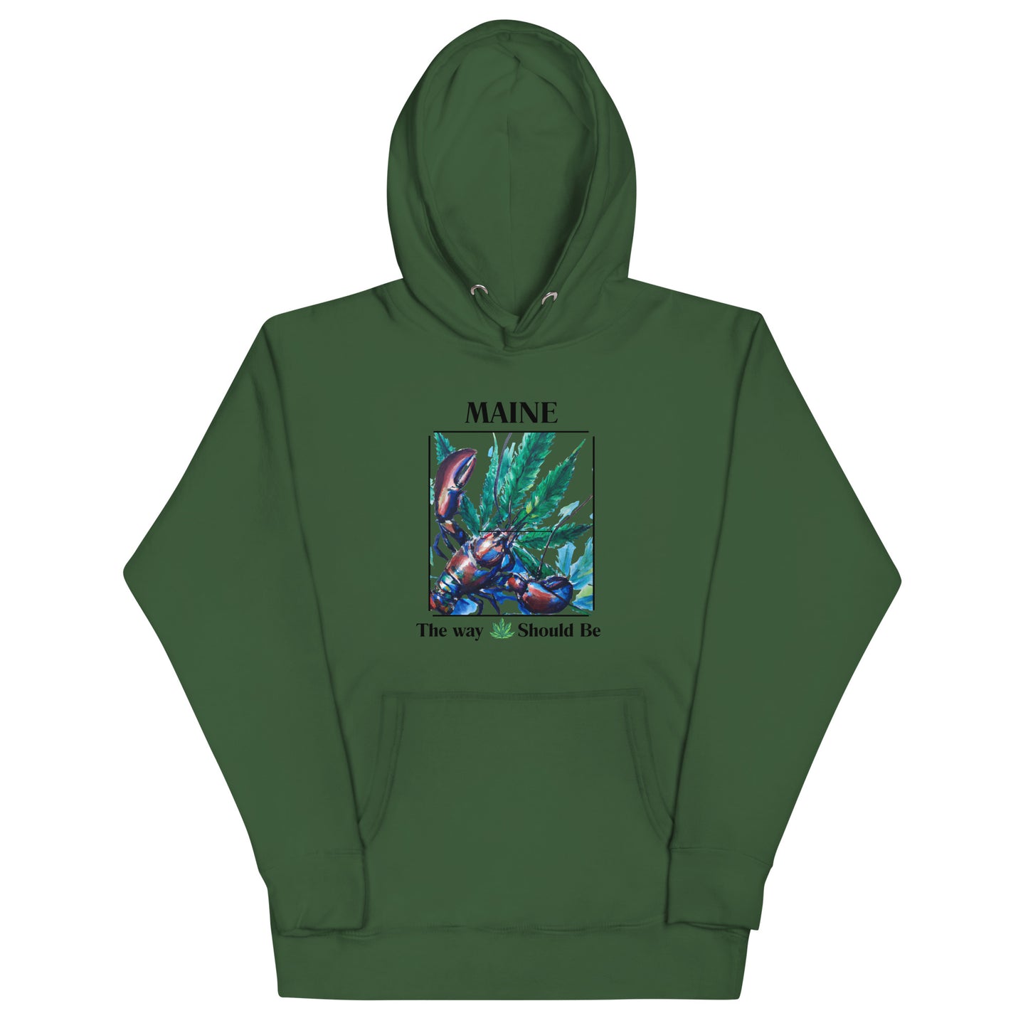 Coastal Maine Inspired Unisex Hoodie