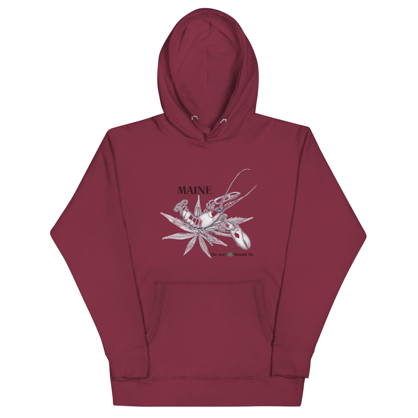 Coastal Maine  Inspired Unisex Hoodie