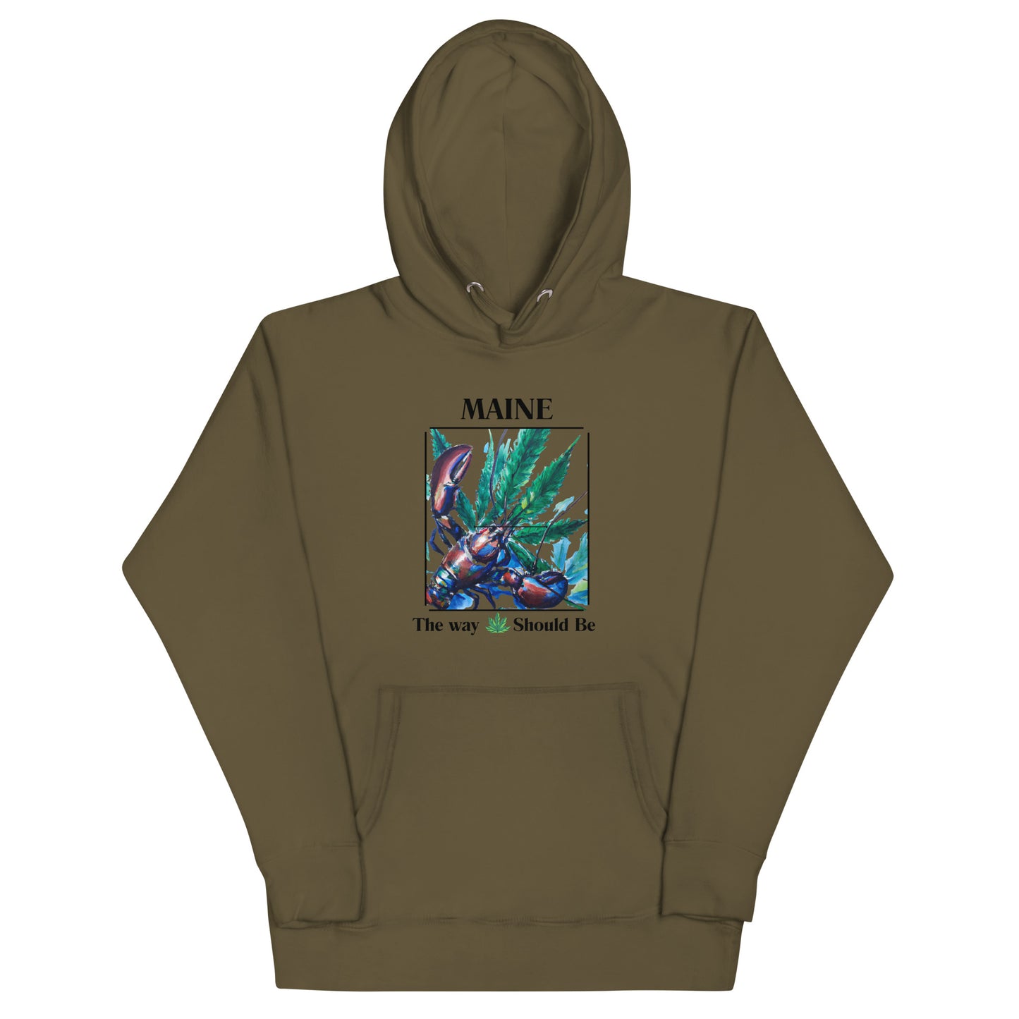 Coastal Maine Inspired Unisex Hoodie
