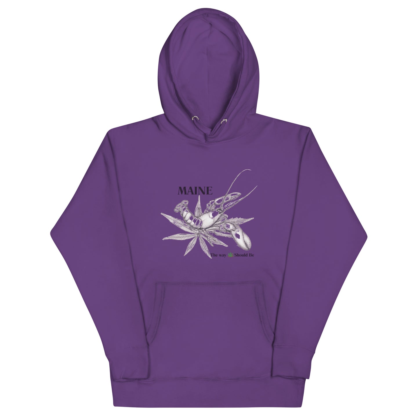 Coastal Maine  Inspired Unisex Hoodie