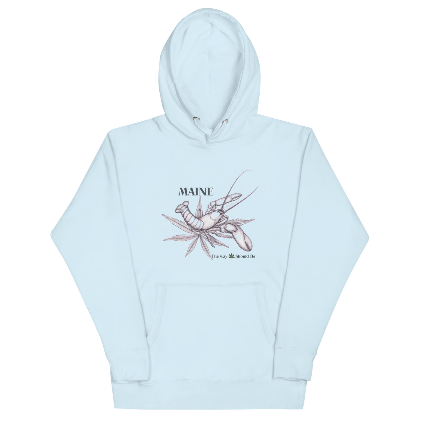 Coastal Maine  Inspired Unisex Hoodie