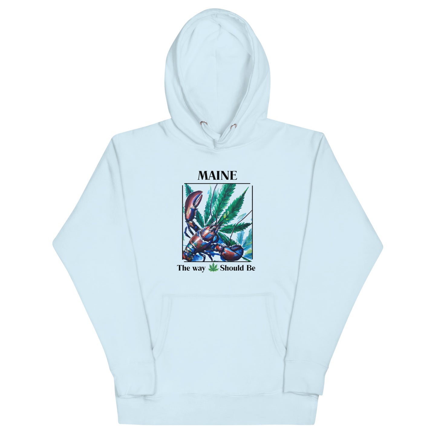 Coastal Maine Inspired Unisex Hoodie