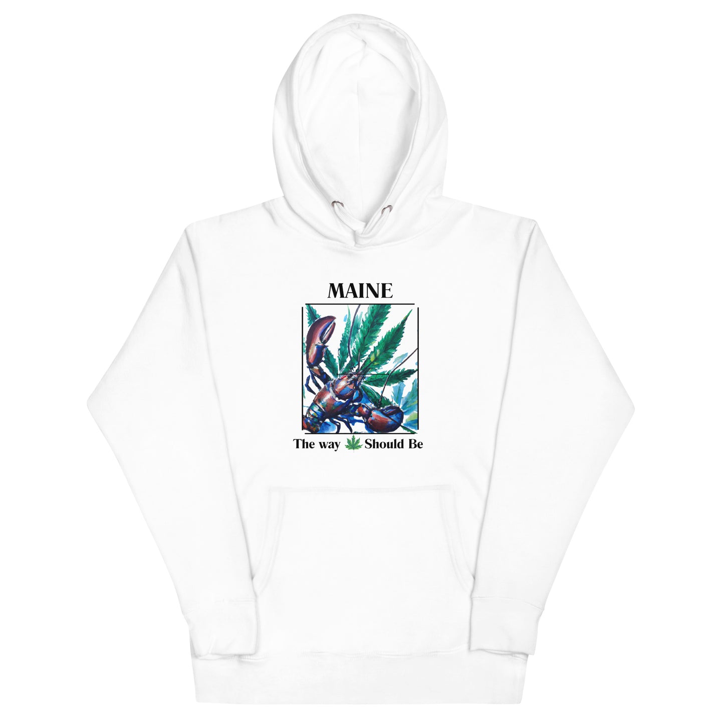 Coastal Maine Inspired Unisex Hoodie
