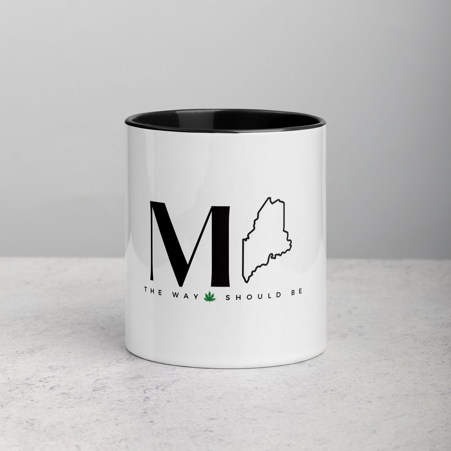 Coastal Maine Art Mug Set with Color Inside - Bring the beauty of Coastal Maine into your home .Mug with Color Inside
