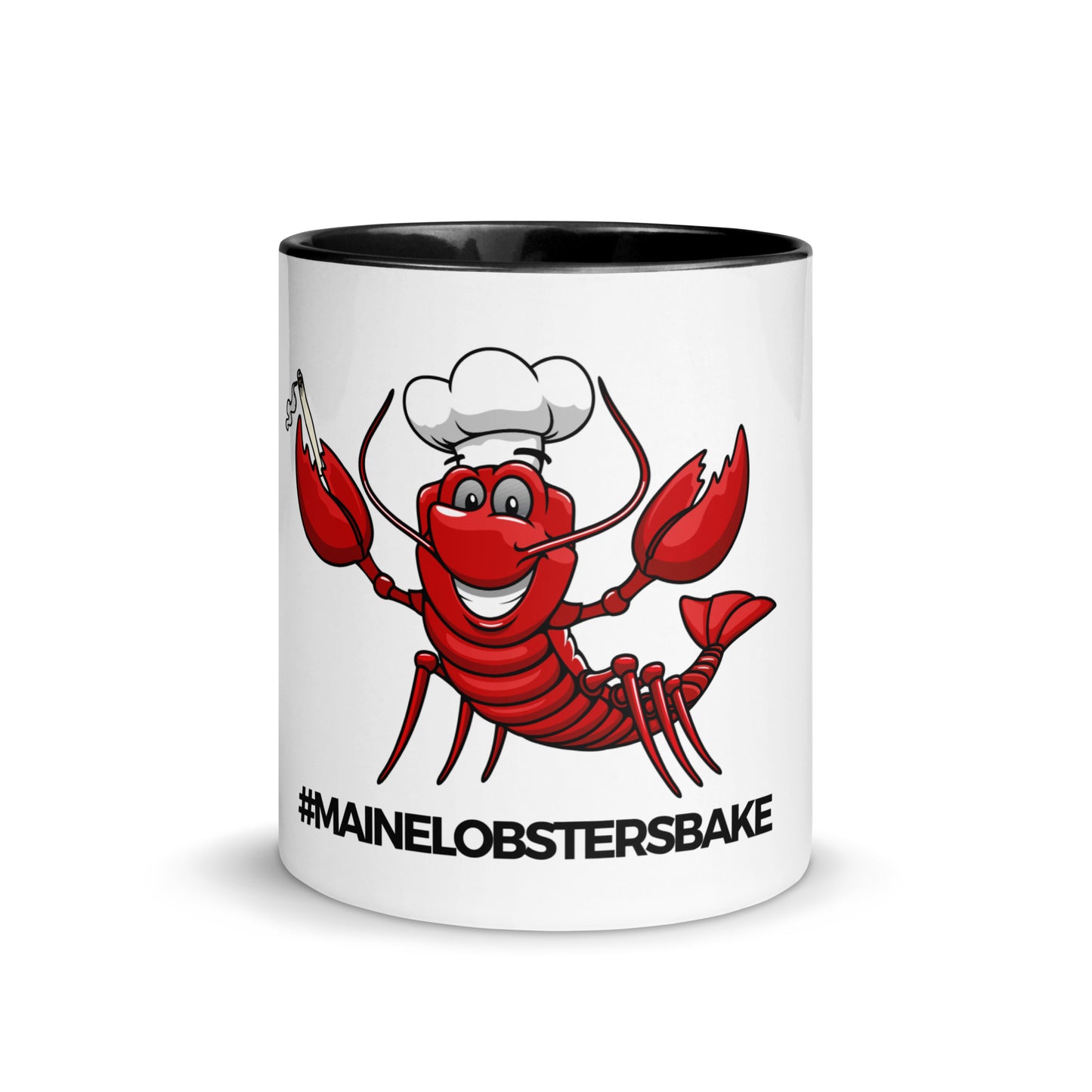 Coastal Maine Inspired Mug with Color Inside