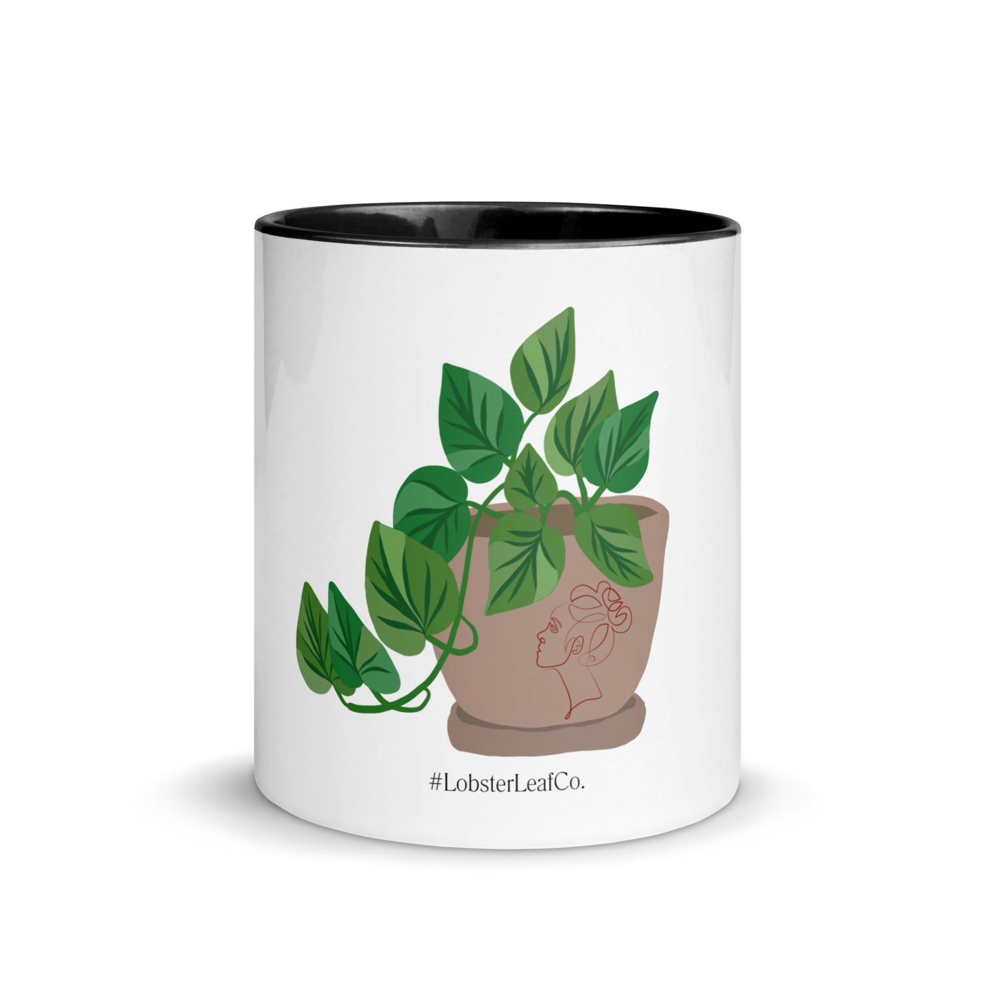 Coastal Maine  Inspired Mug with Color Inside