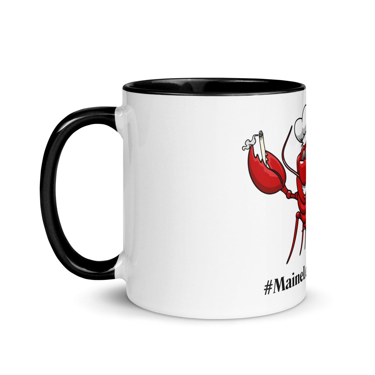 Coastal Maine Inspired Mug with Color Inside