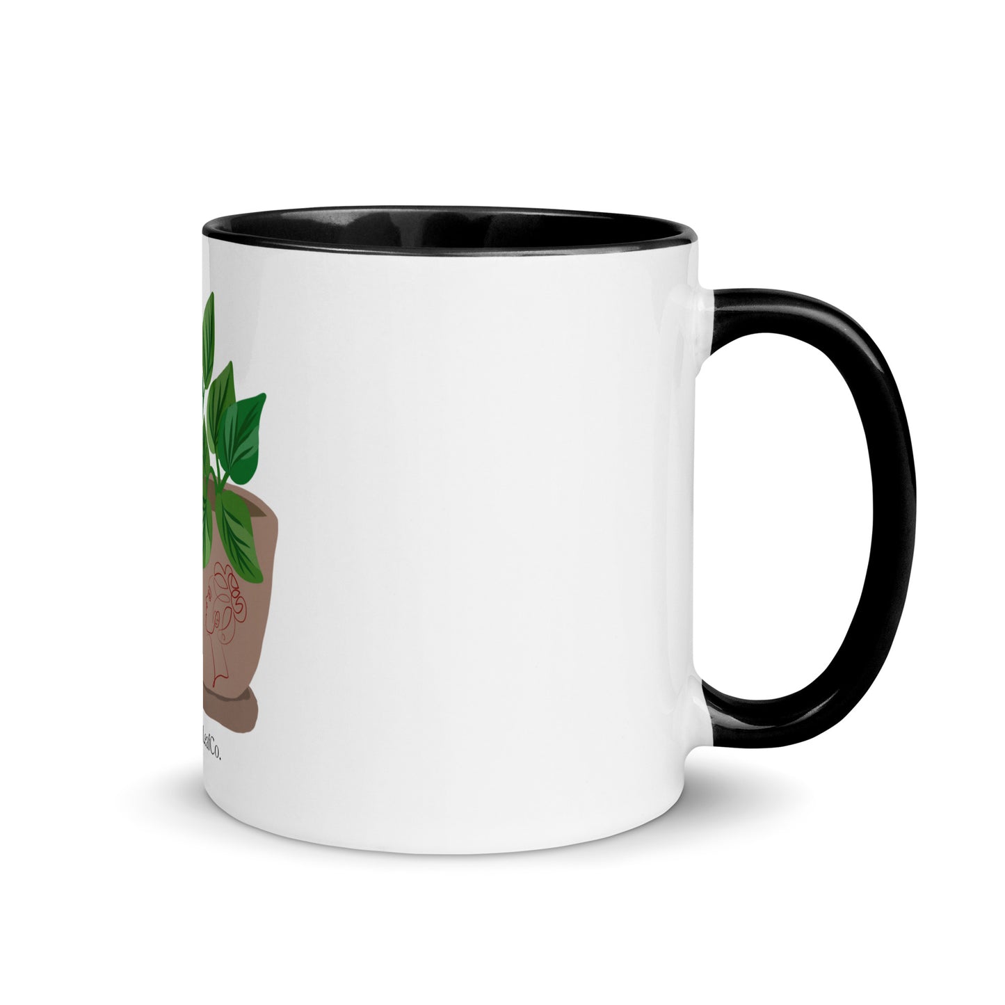 Coastal Maine  Inspired Mug with Color Inside