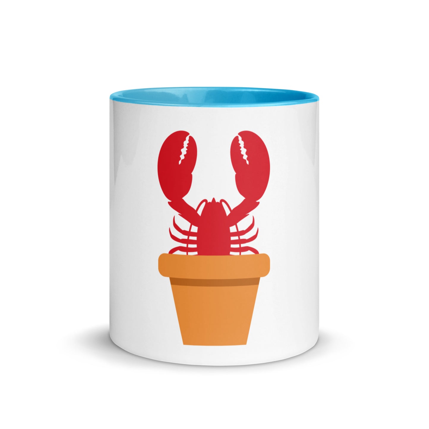 Coastal Maine Inspired Mug with Color Inside