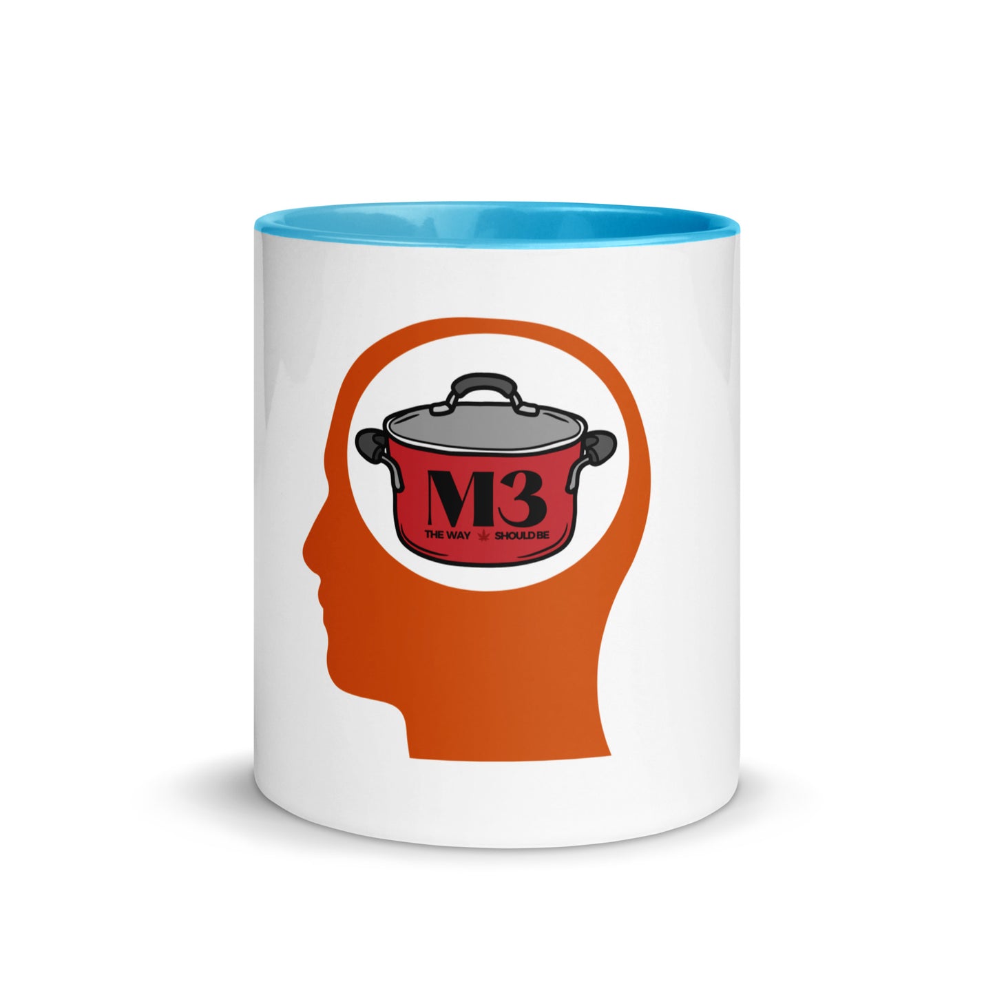 Coastal Maine  Inspired Mug with Color Inside