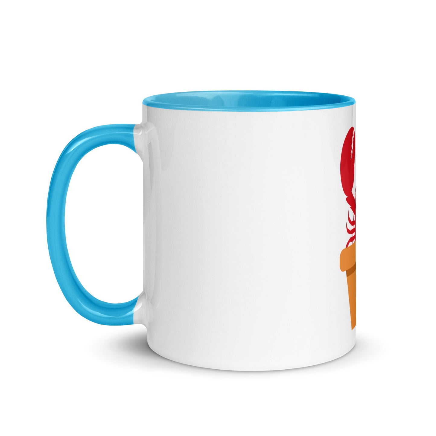 Coastal Maine Inspired Mug with Color Inside
