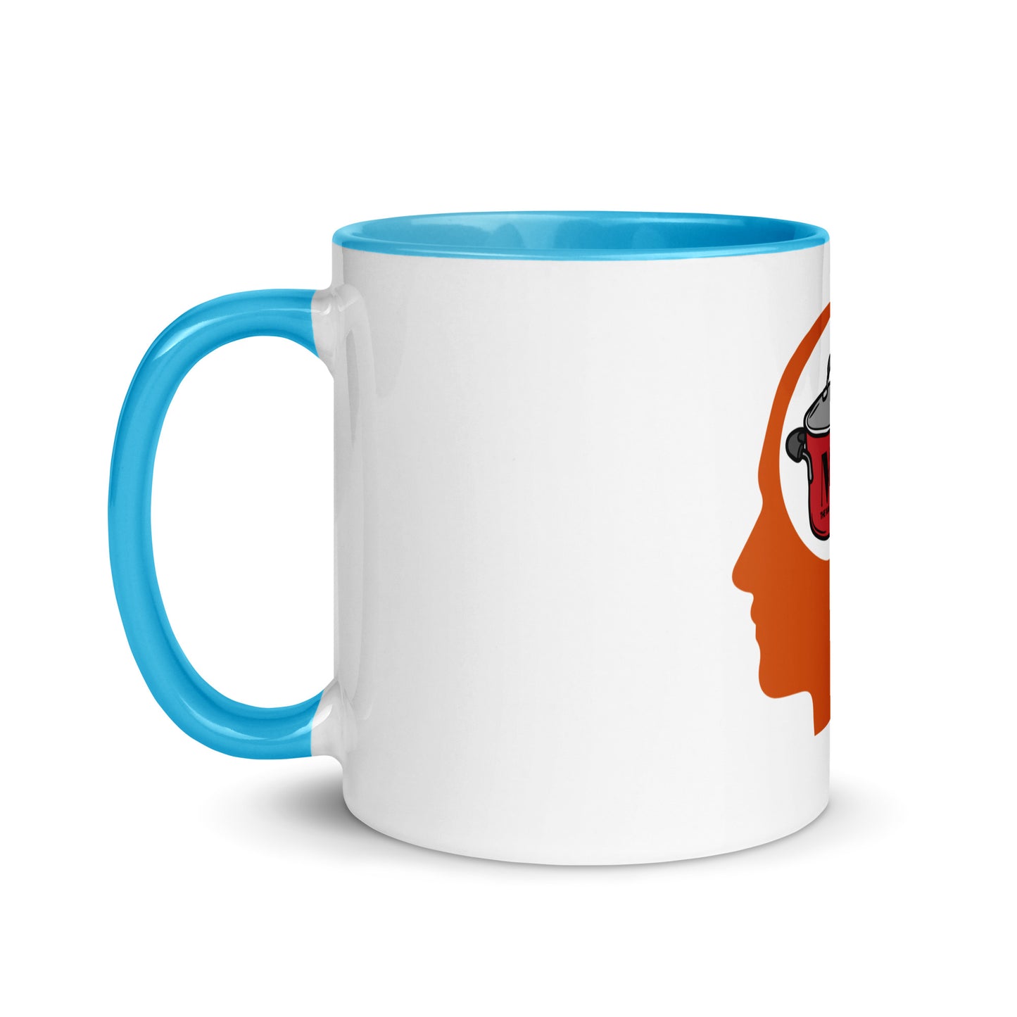 Coastal Maine  Inspired Mug with Color Inside