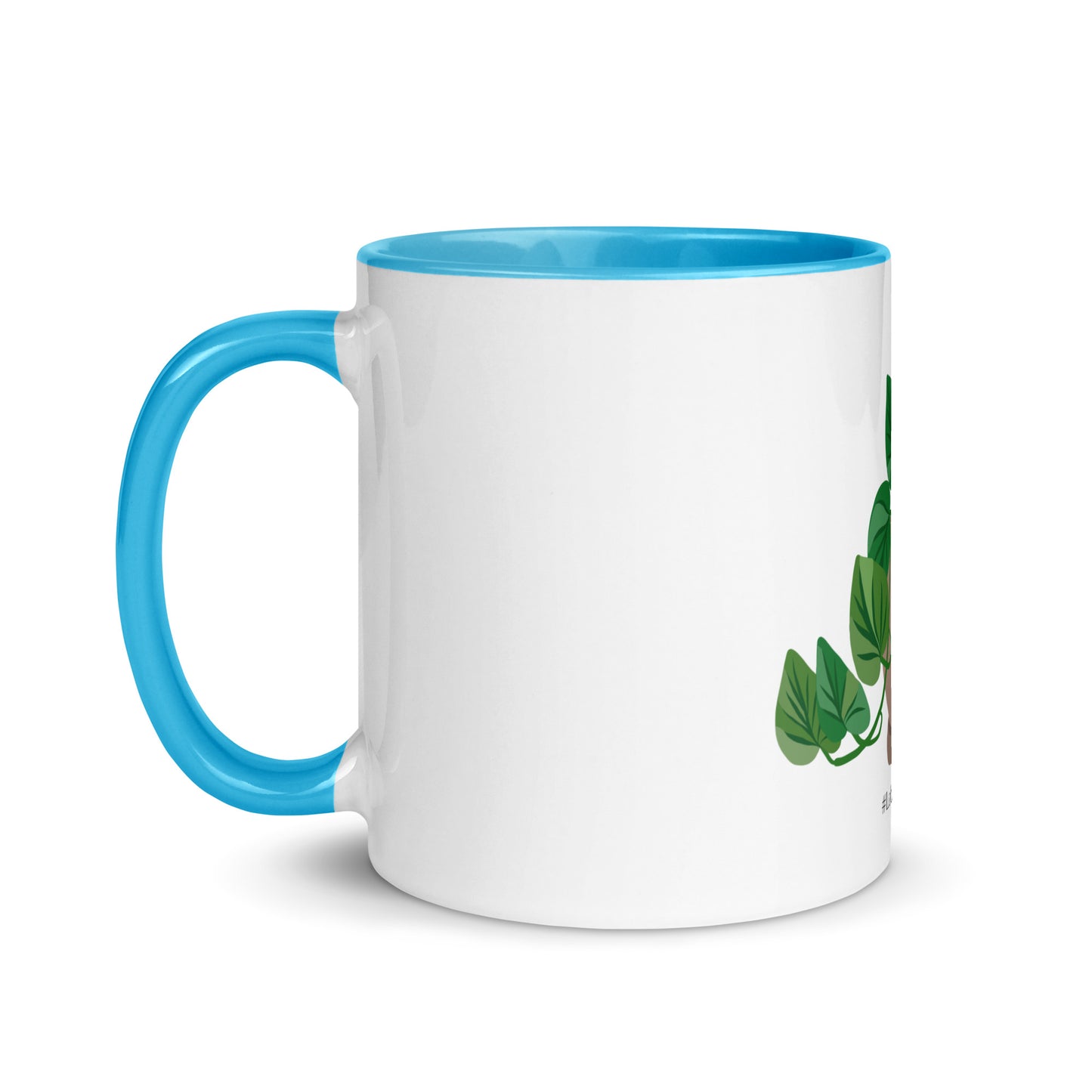 Coastal Maine  Inspired Mug with Color Inside