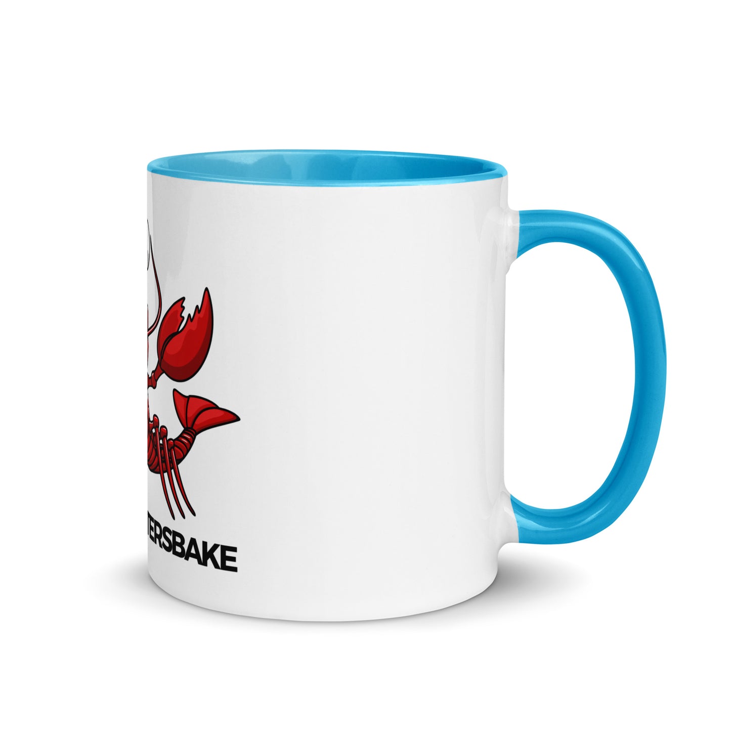 Coastal Maine Inspired Mug with Color Inside