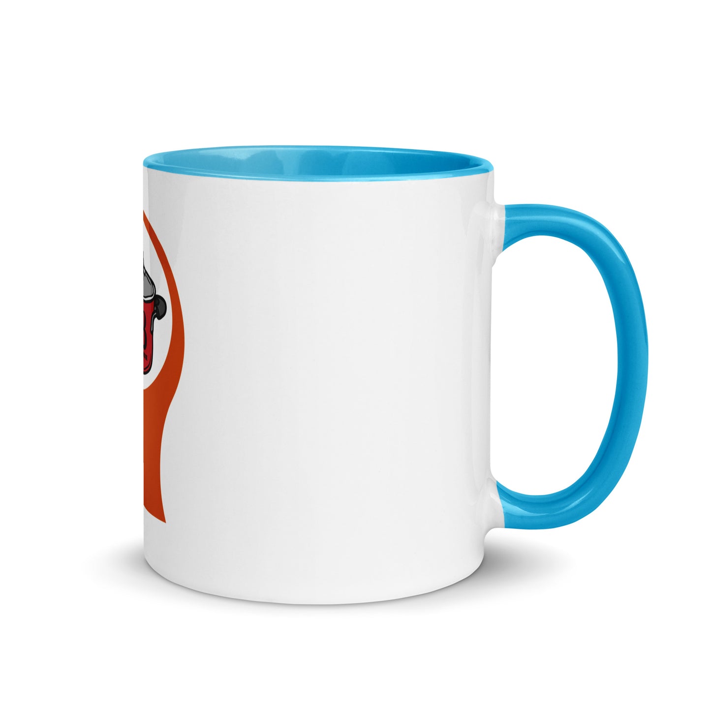 Coastal Maine  Inspired Mug with Color Inside