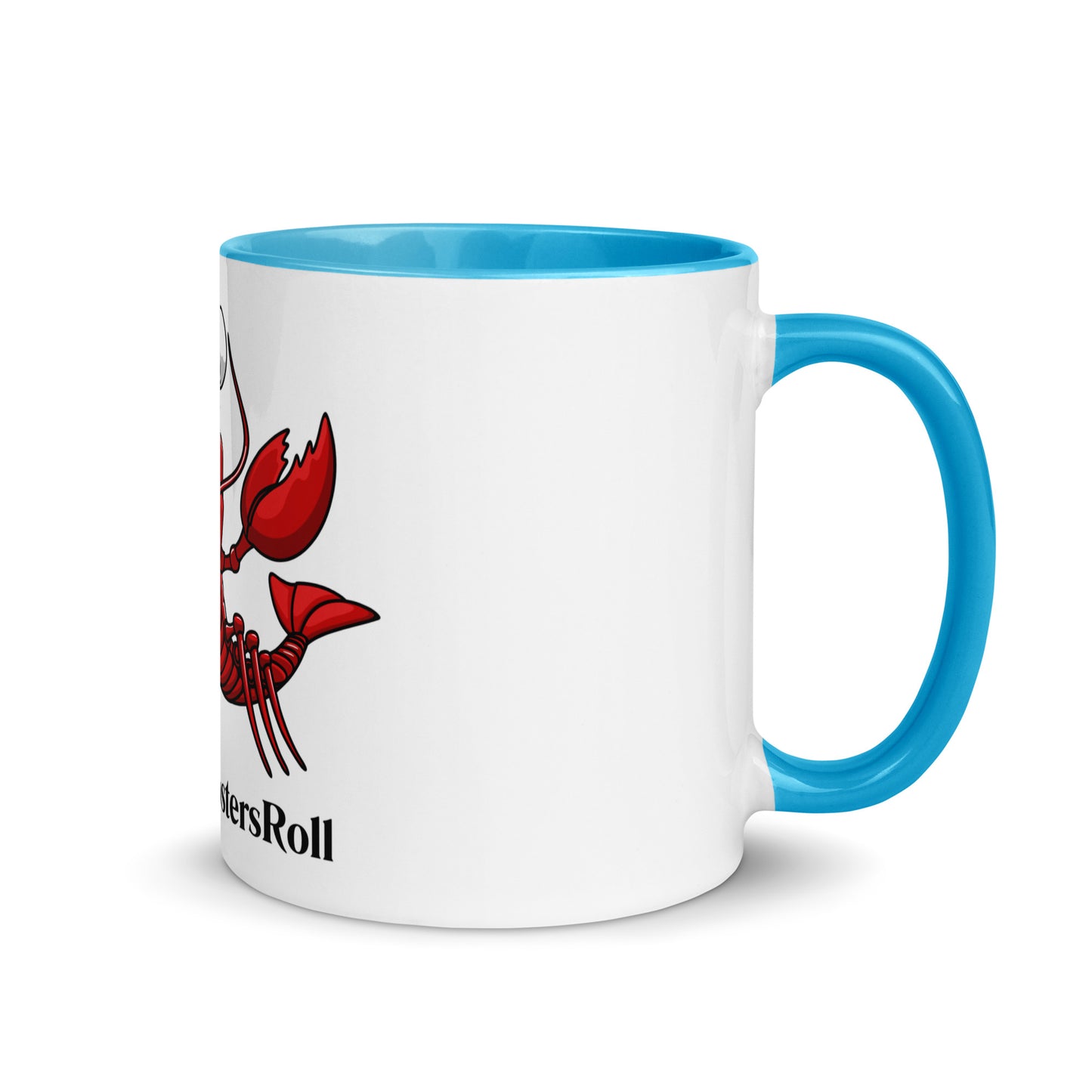 Coastal Maine Inspired Mug with Color Inside