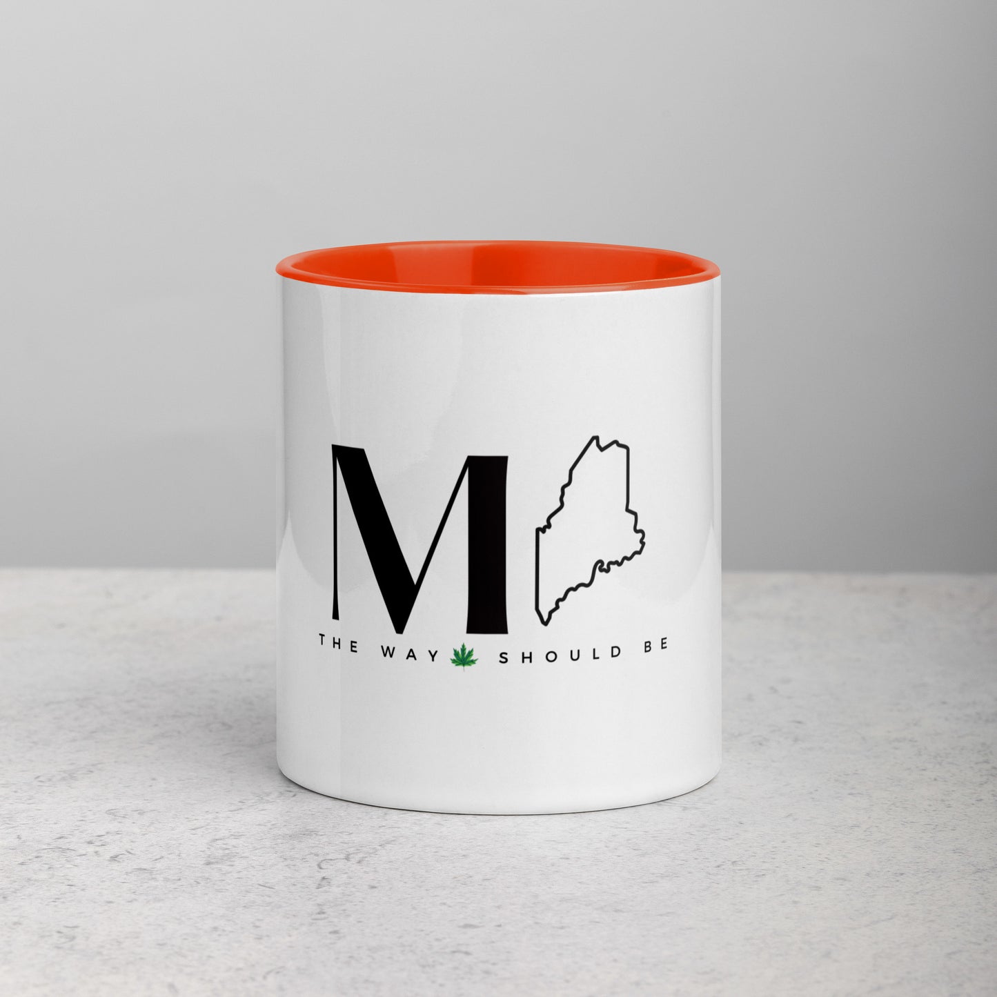 Coastal Maine Art Mug Set with Color Inside - Bring the beauty of Coastal Maine into your home .Mug with Color Inside