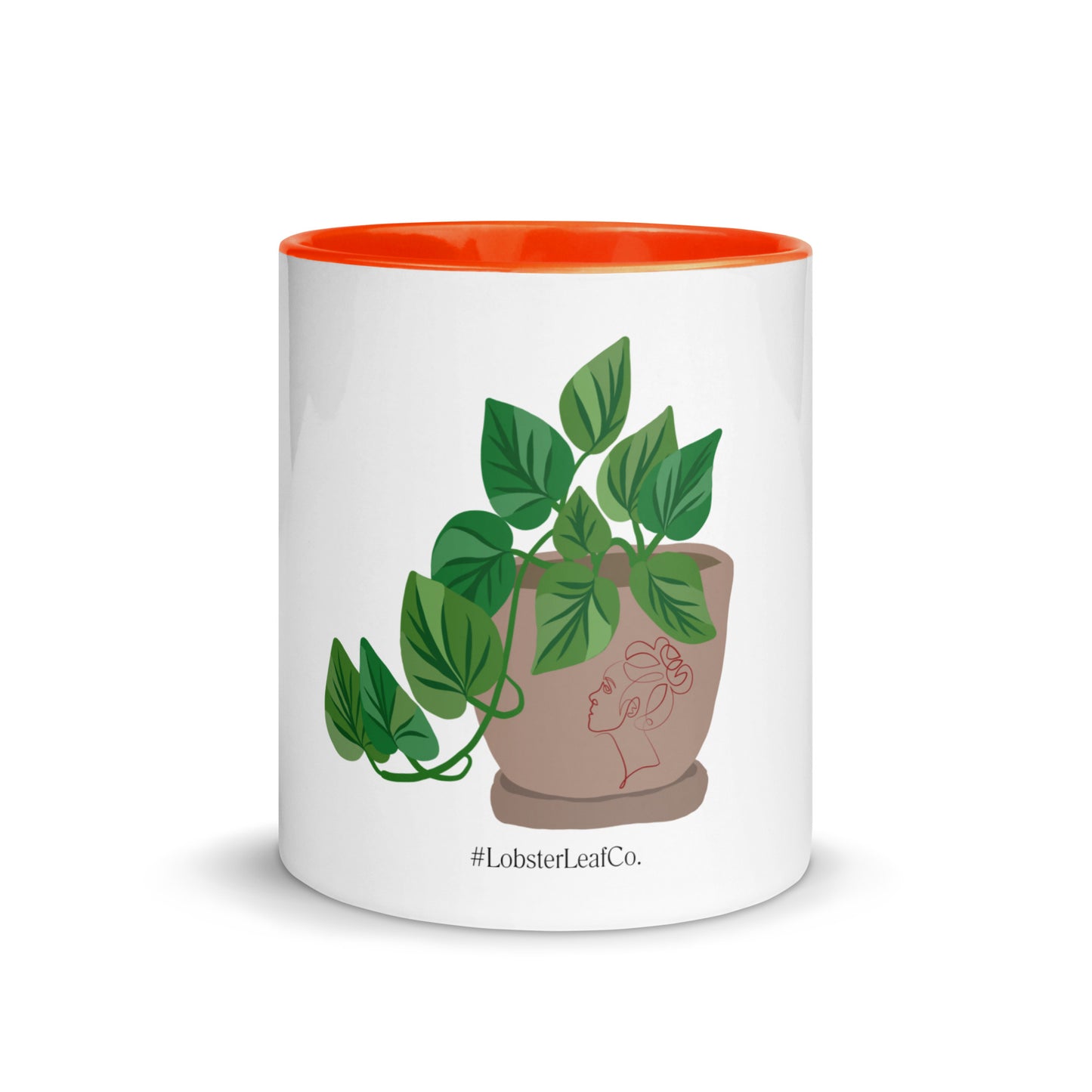 Coastal Maine  Inspired Mug with Color Inside