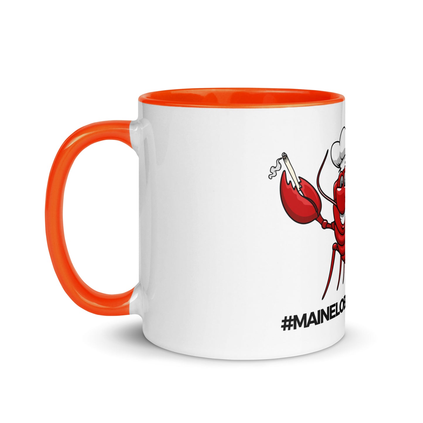 Coastal Maine Inspired Mug with Color Inside