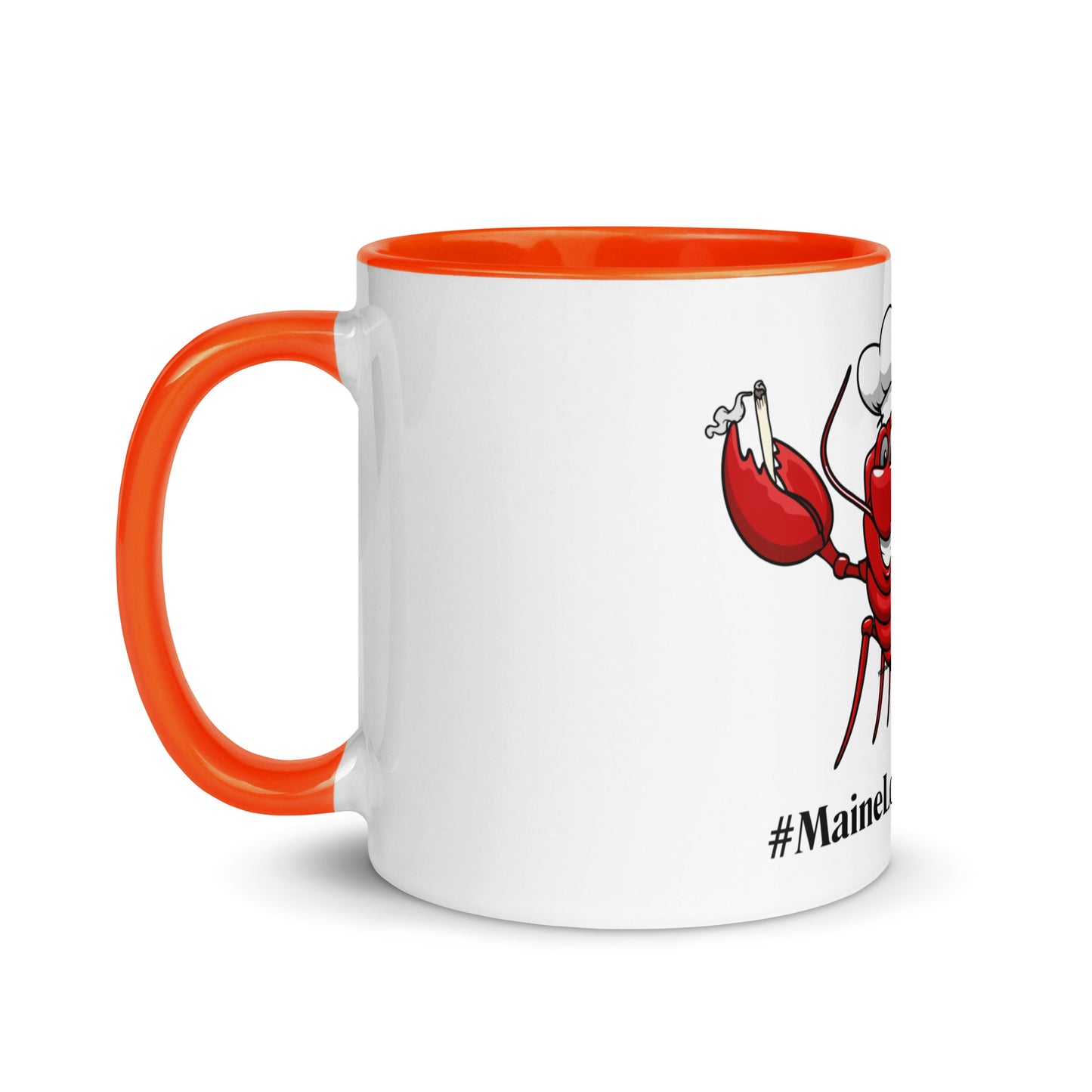 Coastal Maine Inspired Mug with Color Inside