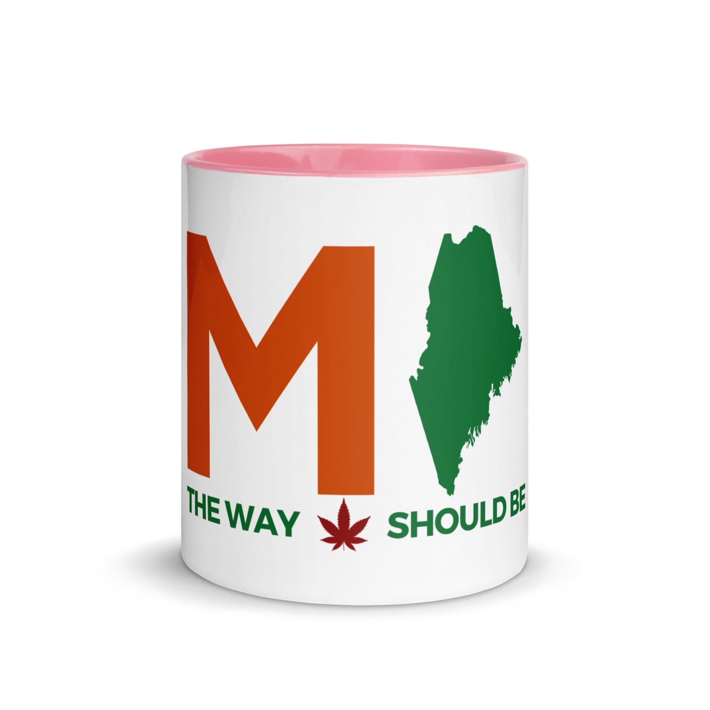 Coastal Maine Inspired Mug with Color Inside