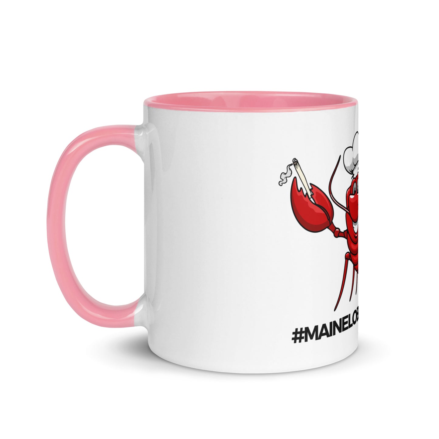 Coastal Maine Inspired Mug with Color Inside
