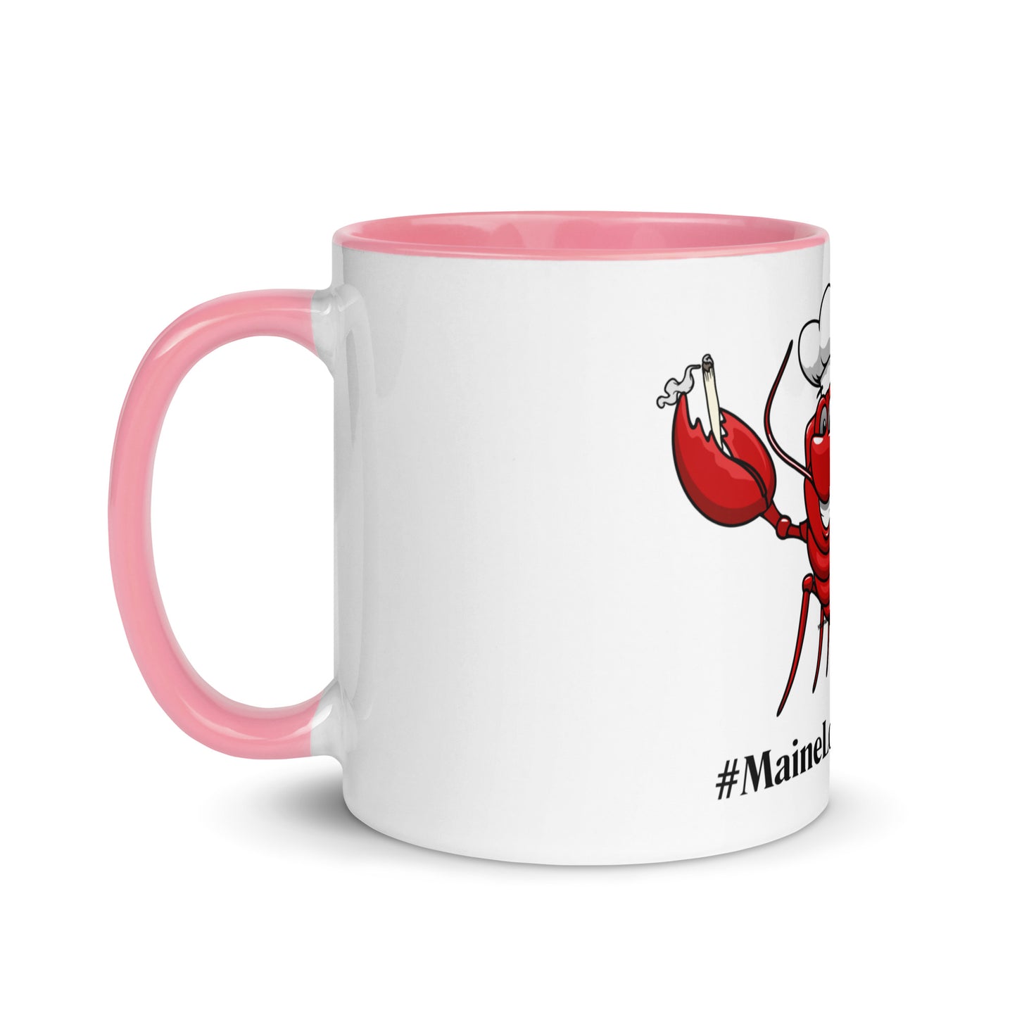 Coastal Maine Inspired Mug with Color Inside