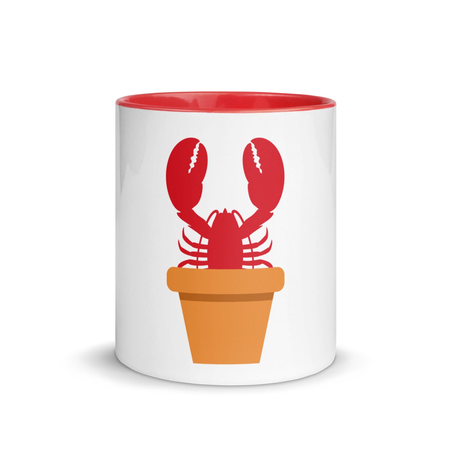 Coastal Maine Inspired Mug with Color Inside