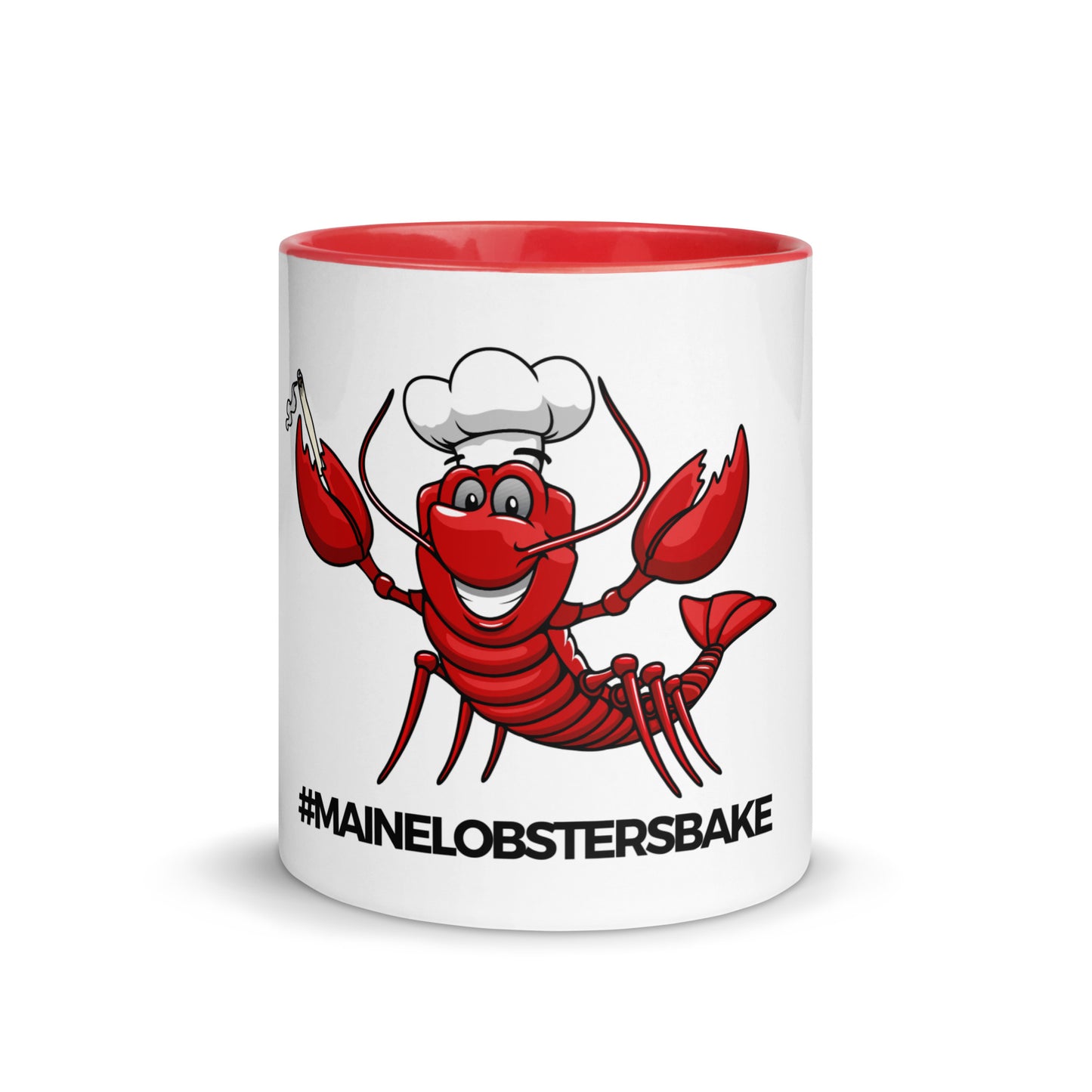 Coastal Maine Inspired Mug with Color Inside