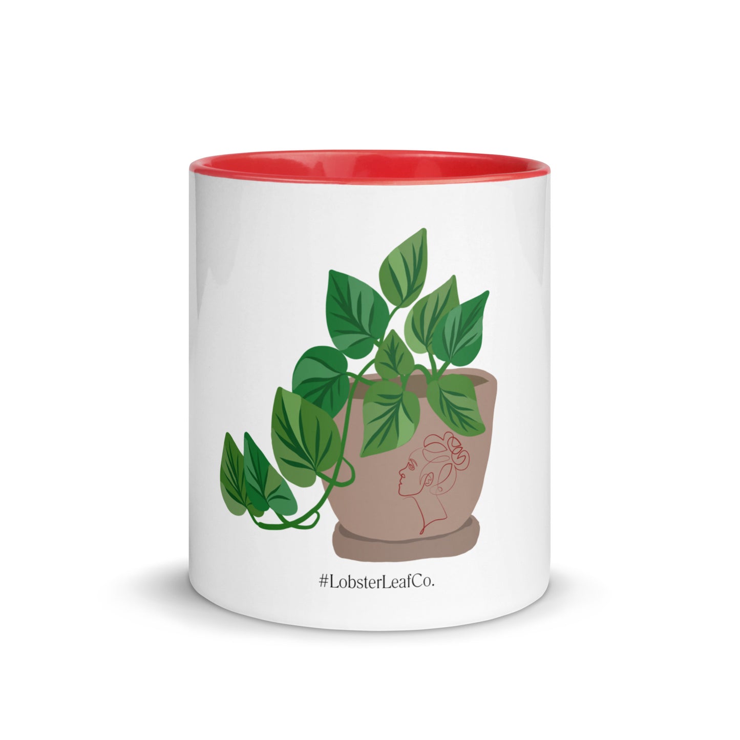Coastal Maine  Inspired Mug with Color Inside