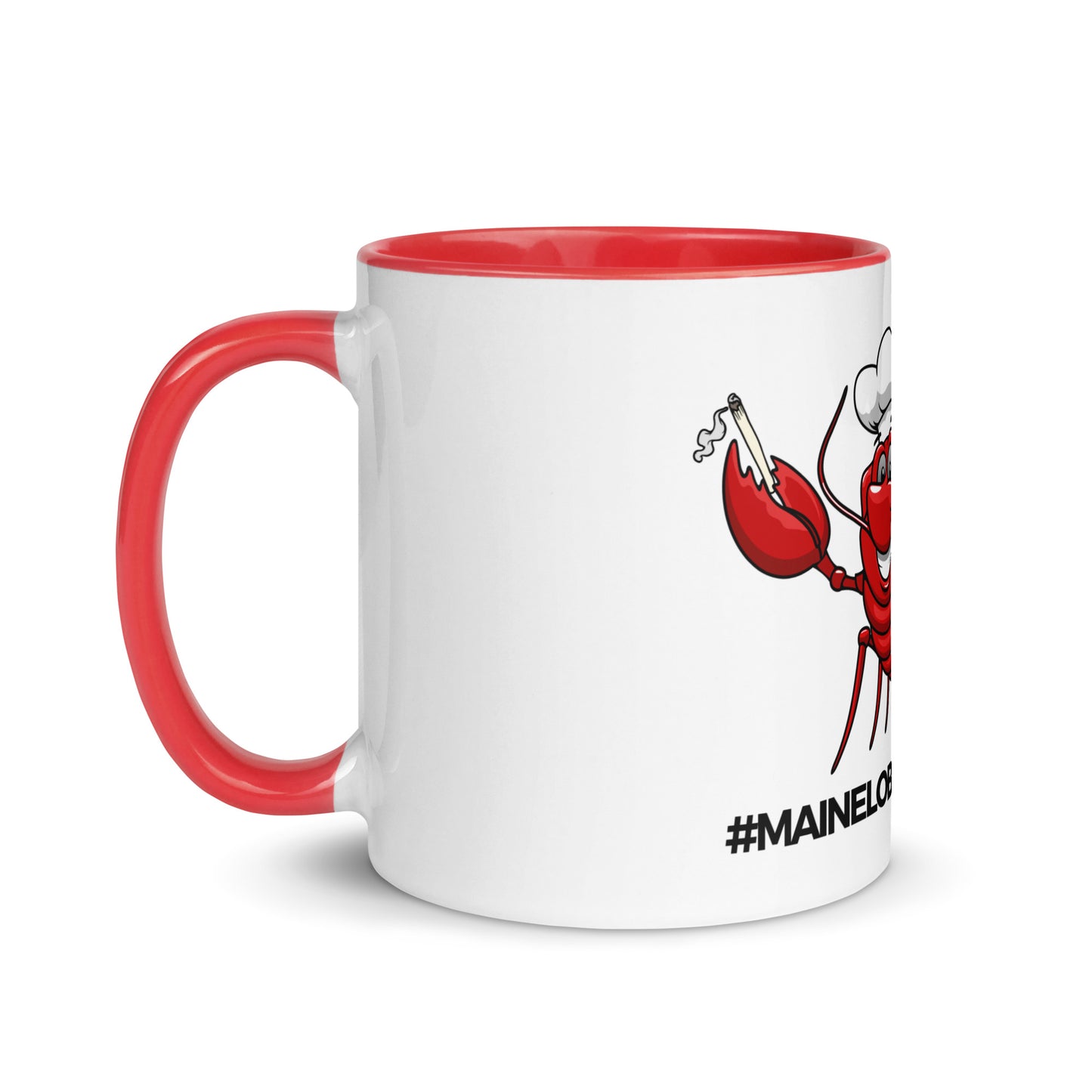 Coastal Maine Inspired Mug with Color Inside