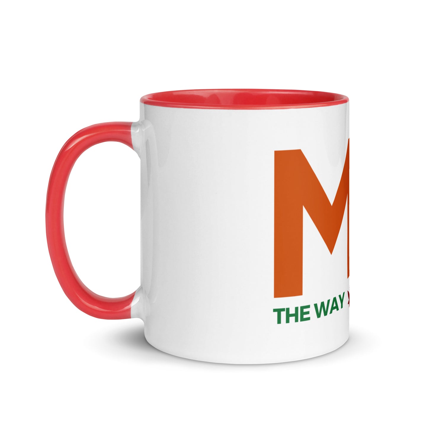 Coastal Maine Inspired Mug with Color Inside