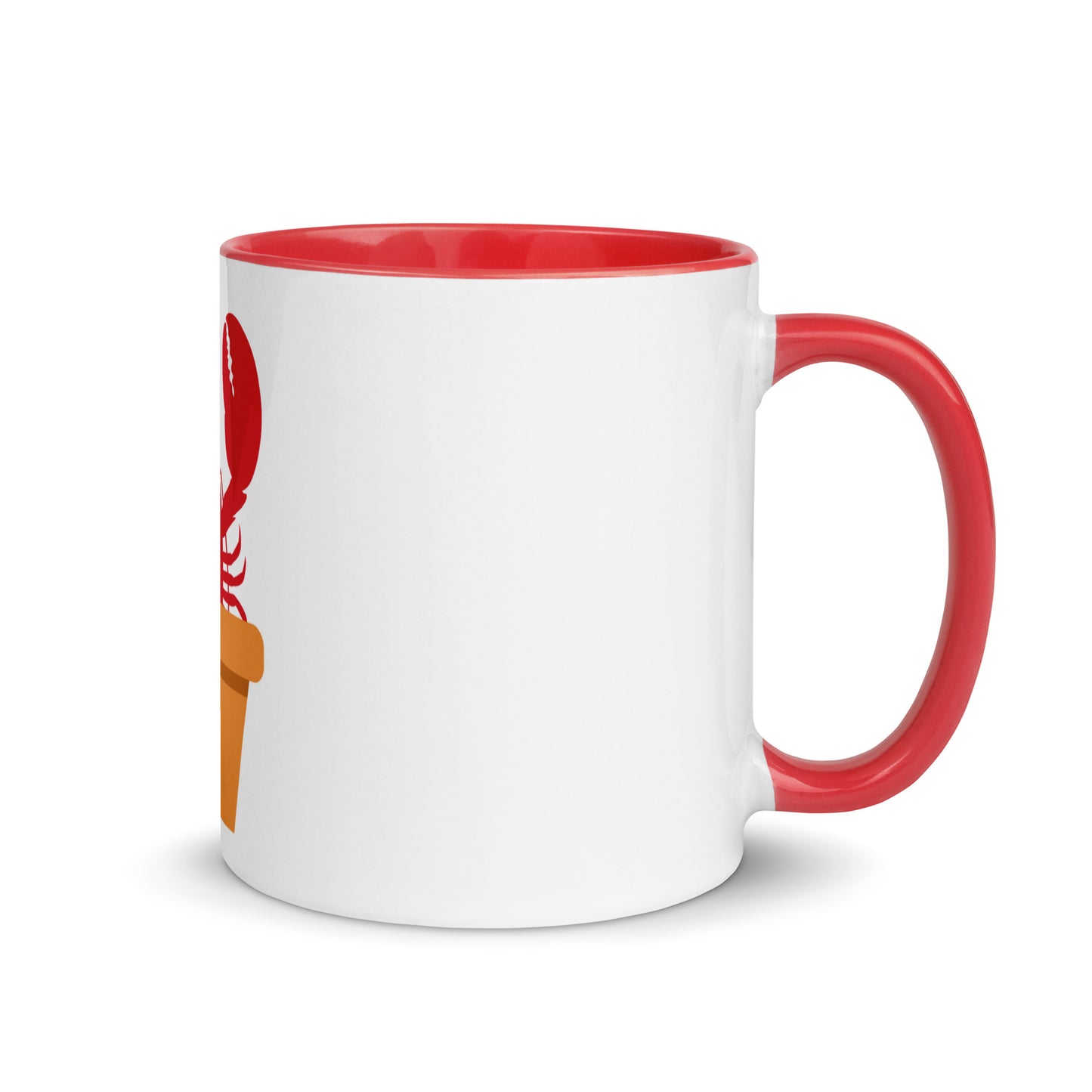 Coastal Maine Inspired Mug with Color Inside